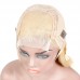 #613 Blonde Silky Straight Human Hair 4x4 5x5 Lace Closure Wig